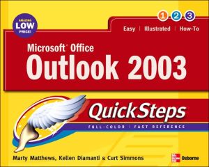 Book Microsoft Office Outlook 2003 QuickSteps free