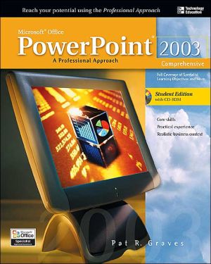Book Microsoft Office 2003 PowerPoint : A Professional Approach, Comprehensive w/ Student CD free