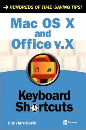 Book Mac OS X and Office v.X Keyboard Shortcuts free