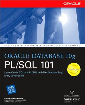 Book Oracle Database 10g PL/SQL 101 (Oracle Press) free