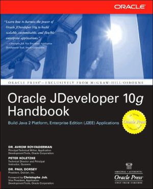 Book Oracle JDeveloper 10g Handbook free