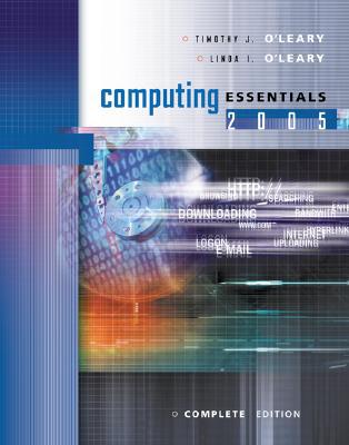 Book Computing Essentials 2005 Complete Edition w/ Student CD free