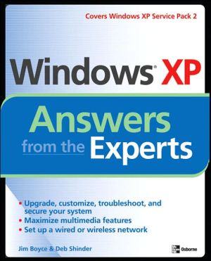 Book Windows XP Answers from the Experts free