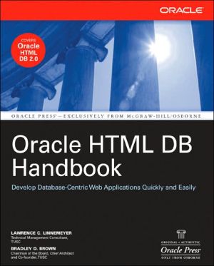 Book Oracle HTML DB Handbook (Oracle Press) free