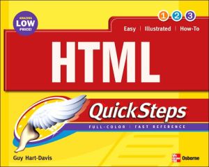 Book HTML QuickSteps free
