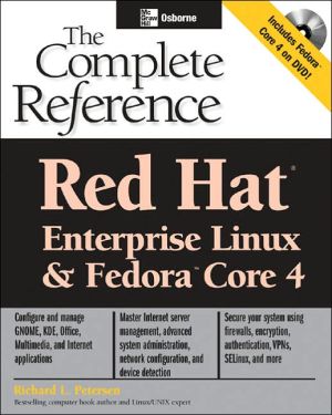 Book Red Hat Enterprise Linux & Fedora Core 4 : The Complete Reference free