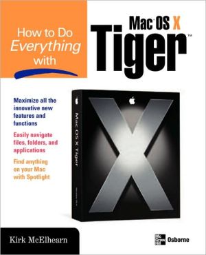 Book How to Do Everything with Mac OS X Tiger free