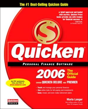 Book Quicken 2006: Official Guide (Quicken: The Official Guide) free