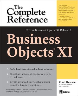 Book BusinessObjects XI (Release 2): The Complete Reference free