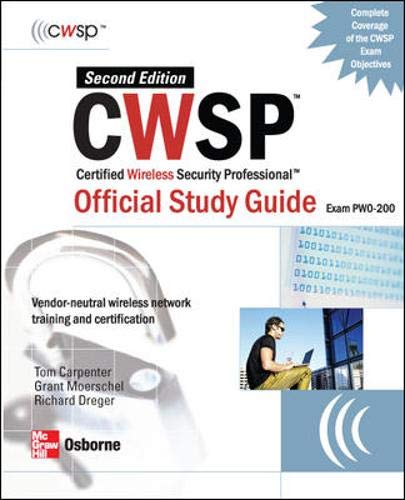 Book CWSP Certified Wireless Security Professional Official Study Guide (Exam PW0-200), Second Edition free