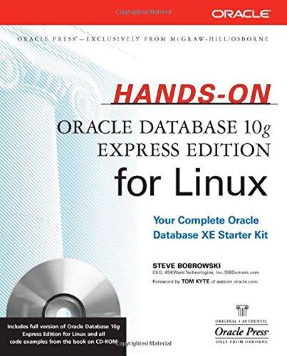 Book Hands-On Oracle Database 10g Express Edition for Linux (Osborne ORACLE Press Series) free