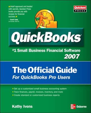 Book QuickBooks 2007 The Official Guide free