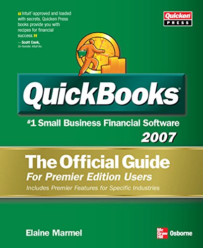 Book QUICKBOOKS 2007: THE OFFICIAL GUIDE, PREMIER EDITION free