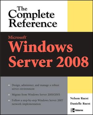 Book Microsoft Windows Server 2008: The Complete Reference (Complete Reference Series) free