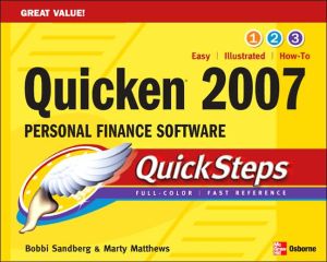 Book Quicken 2007 Personal Finance Software QuickSteps free