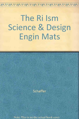 Book The Ism Science & Design Engin Mats free