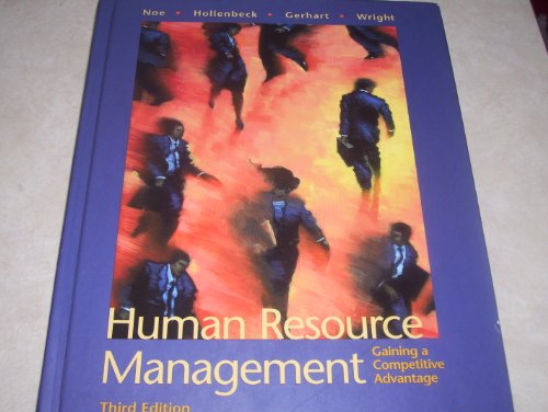 Book Human Resource Management (3rd Editon): Gaining a Competitive Advantage free