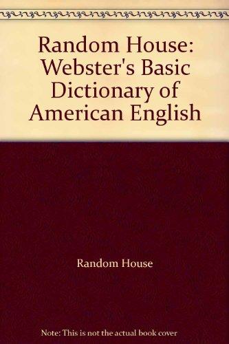 Book Random House: Webster's Basic Dictionary Of American English free