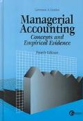 Book Managerial Accounting: Concepts And Empirical Evidence free
