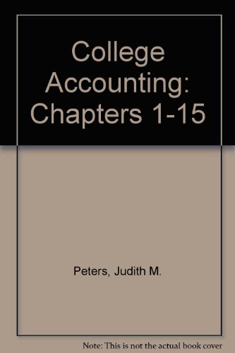 Book College Accounting: Chapters 1-15 free