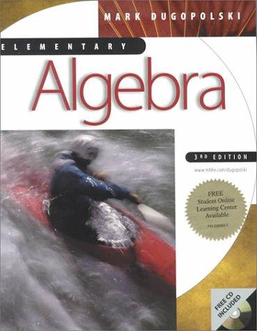 Book Elementary Algebra free
