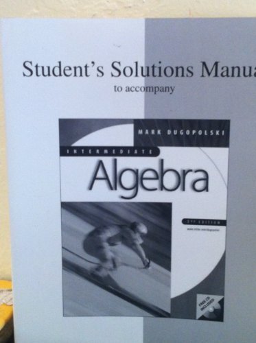 Book Intermediate Algebra free