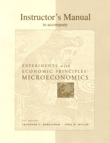 Book Experiments With Economic Principles: I free
