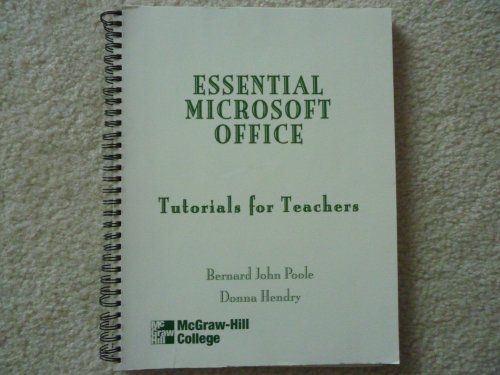 Book The Essentials Ibm Ms Office Tutorial free
