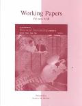 Book Working Papers for use with  Fundamental Financial Accounting Concepts free