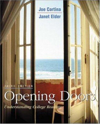 Book Opening Doors Book Alone free