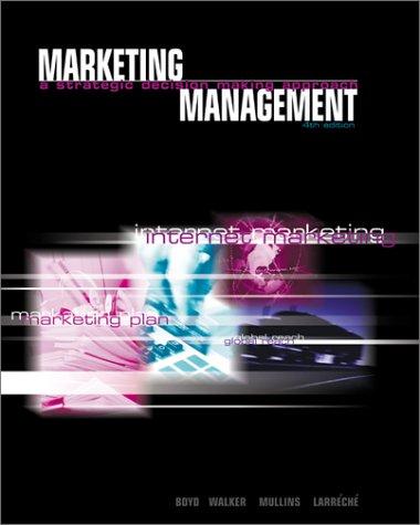 Book Marketing Management: A Strategic, Decision-Making Approach (The McGraw-Hill/Irwin Series in Marketi free