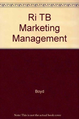 Book Test Bank: Tb Marketing Management free