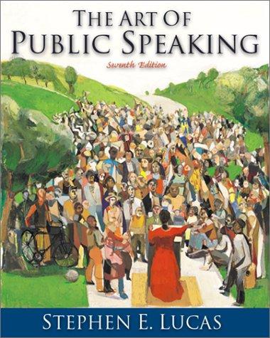 Book THE ART OF PUBLIC SPEAKING--SEVENTH EDITION free