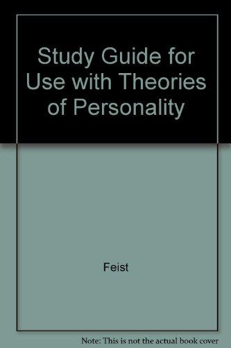 Book Theories of Personality (Student Study Guide) free