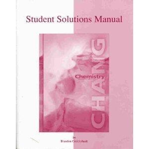 Book Chemistry (Student Solutions Manual, 7th Edition) free