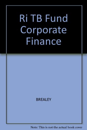 Book Test Bank: Tb Fund Corporate Finance free