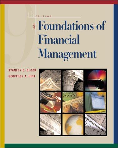 Book Foundations Of Financial Management ; 9 /E free