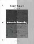 Book Study Guide (2nd Printing)  for use with Managerial Accounting free