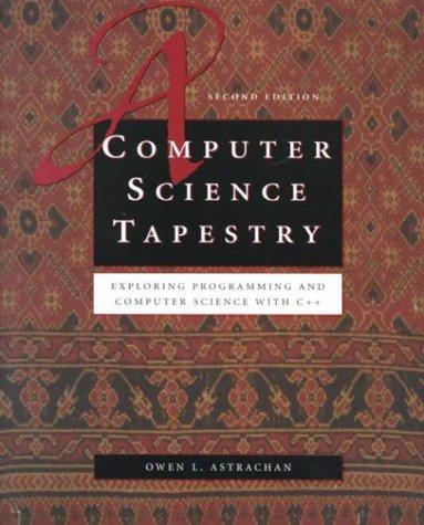 Book A Computer Science Tapestry free
