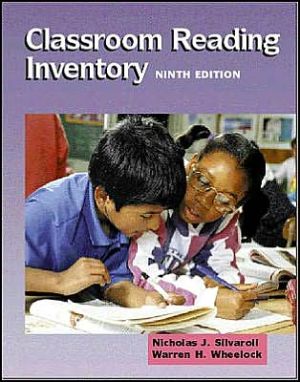 Book Classroom Reading Inventory free