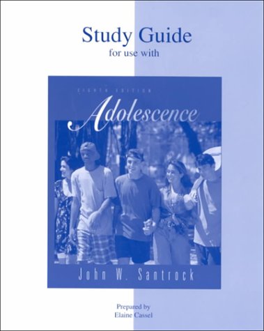 Book Student Study Guide to accompany Adolescence free