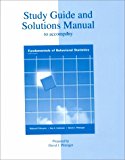 Book Study Guide and Solutions Manual to Accompany Fundamentals of Behavioral Statistics free