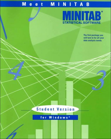 Book Minitab Student Version: Release 12/Users Guide free