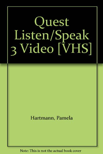 Book Quest Listen/speak 3 Video [vhs] free
