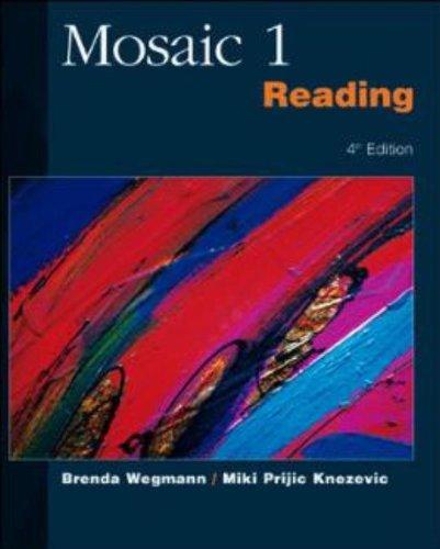 Book Mosaic One Reading (Mosaic I) (No. 1) free