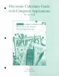 Book Electronic Calculator Guide to accompany Practical Business Math Procedures free