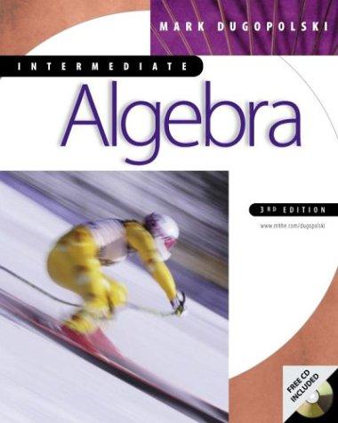 Book Intermediate Algebra with Student CD-Rom Windows mandatory package free