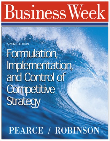 Book Formulation, Implementation and Control of Competitive Strategy free
