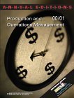 Book Production and Operations Management 00/01 (Annual Editions) free