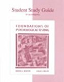Book Student Study Guide for use with Foundations of Psychological Testing free